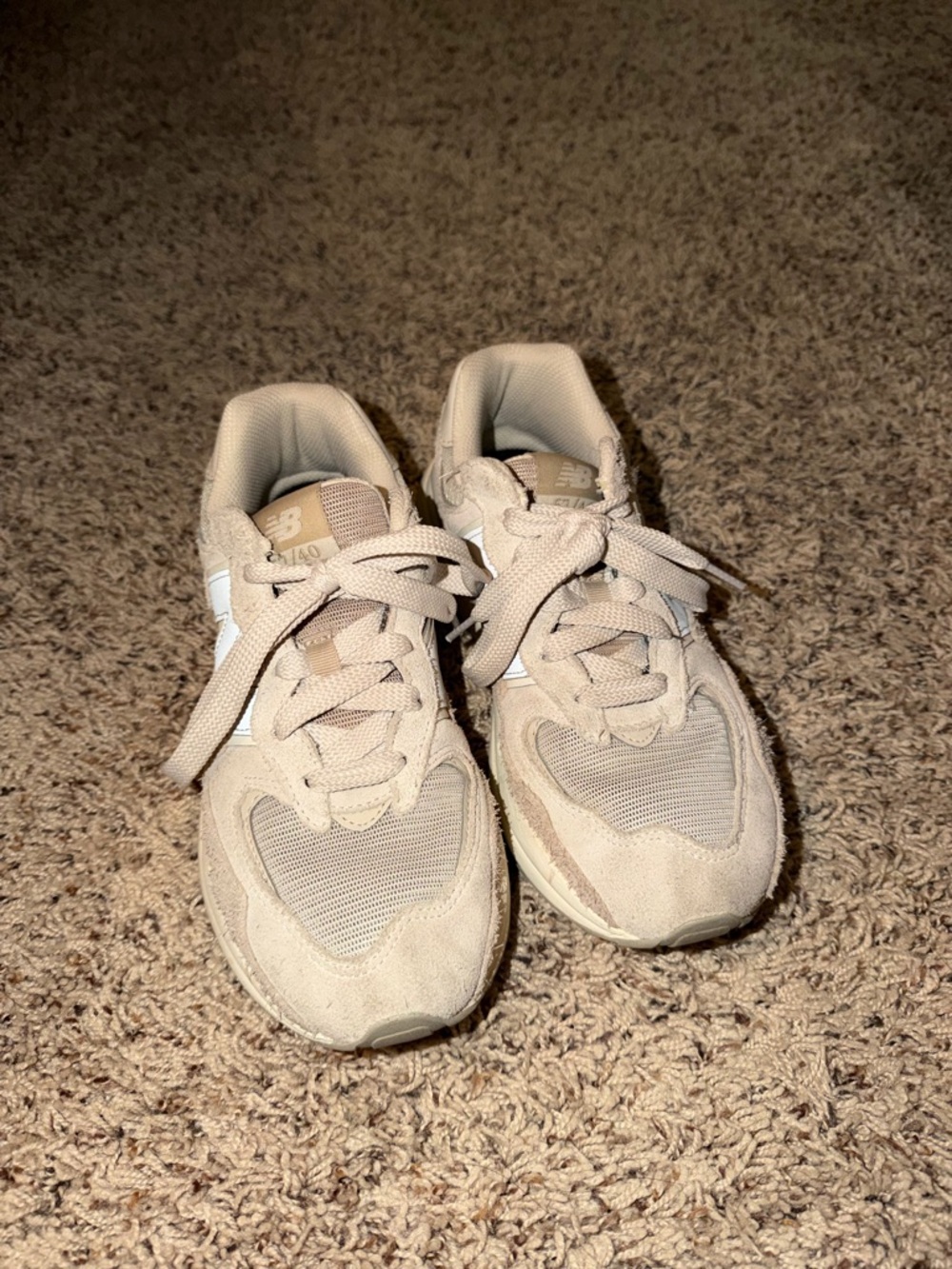 New Balance Beige Athletic Sneakers